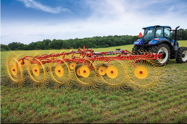 New Holland | ProCart and ProCart Plus Deluxe Carted Wheel Rakes | Model 1225 12-Wheel for sale at Waukon, Iowa