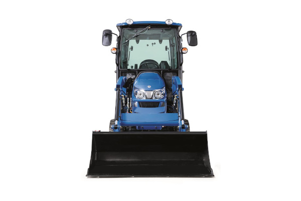 New Holland WORKMASTER 25S Cab + 100LC LOADER + 160GMS MOWER for sale at Waukon, Iowa