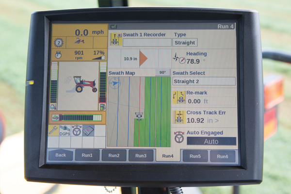 New Holland Integrated IntelliSteer™ Auto Guidance for sale at Waukon, Iowa