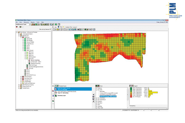 New Holland | Data Management Software | Model PLM™ Mapping Software for sale at Waukon, Iowa